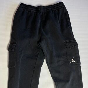 Jordan Kids Black Cargo Sweatpants
